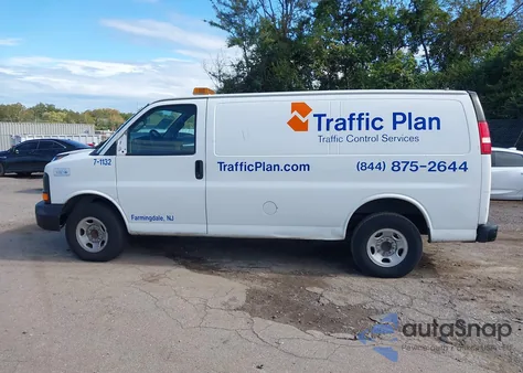 2016 Chevrolet Express 2500 Work Van z USA, uszkodzony, nr VIN 1GCWGAFF3G1235603